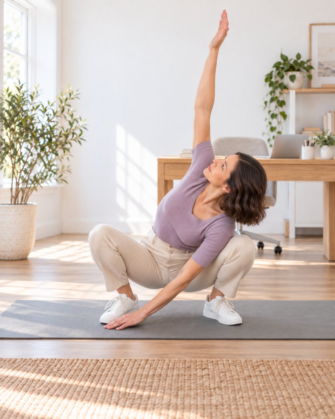 Deep Squat Rotations